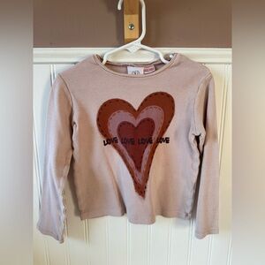 ZARA Kids Long Sleeve T-Shirt (4 years)
